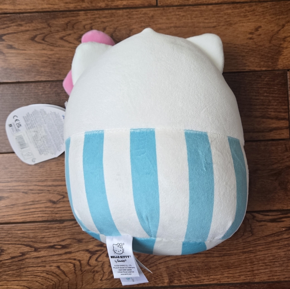 Squishmallows x Sanrio: Hello Kitty with Burger - 8" Plush - Picture 4 of 16